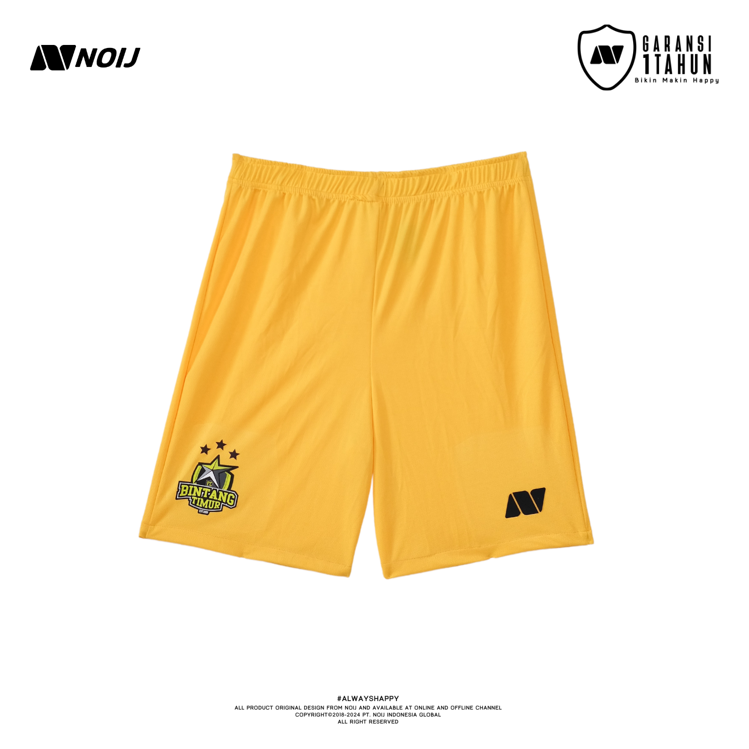 NOIJ Jersey Set BTS Training 24/25 - Yellow