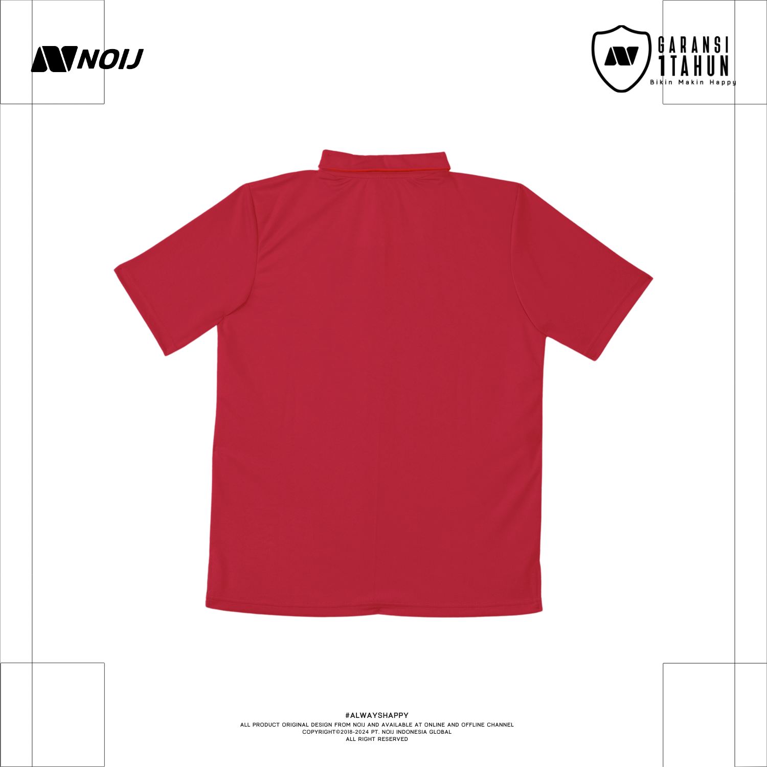 NOIJ POLO BASIC 2.0 - RED